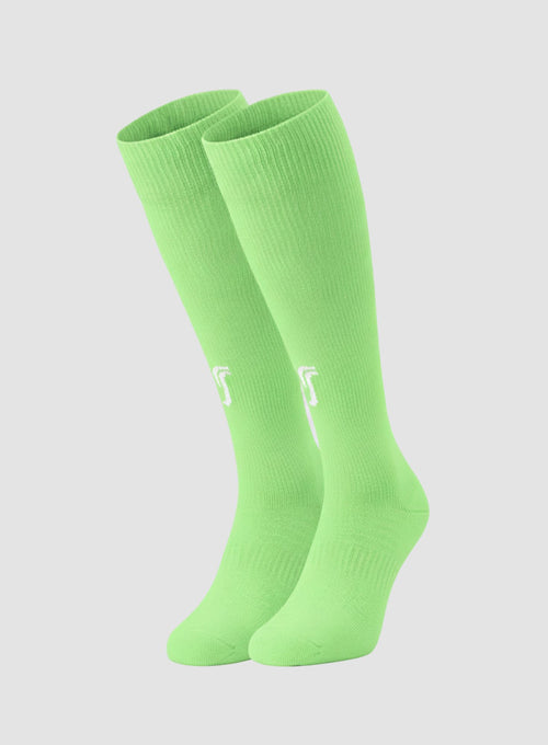 Team Football Socks Neon Green