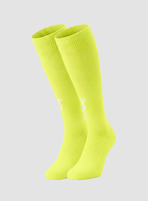 Team Football Socks Neon Yellow